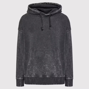 Sudadera con Capucha de Manga Larga, Estilo Lavado Ácido, Corte Regular, Personalizada, Ropa Urbana de Invierno, Ecológica - Product Image 1