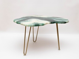 On Sale Marble Top Coffee <b>Table</b> with <b>Gold</b> Metal Hairpin Legs Contemporary Living Room Furniture Decorative <b>Side</b> <b>Table</b> - Product Image 3