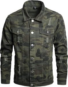 Veste en jean d'hiver pour homme, 100 % coton, respirante, écologique, séchage rapide, 280 g, pour l'extérieur, avec logo personnalisé, vente en gros, haute qualité - Product Image 1