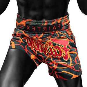 Shorts de Muay Thai Fairtex Hechos a Medida de Alta Calidad, Fabricados con 100% Poliéster para Entrenamiento de Artes Marciales para Hombres y Mujeres - Product Image 6