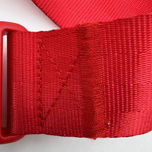 Adjustable <b>Red</b> Flag Football <b>Belt</b> With Dual Flags And Quick Release Buckle For Adults Unisex Sports Training Equipment - Product Image 3
