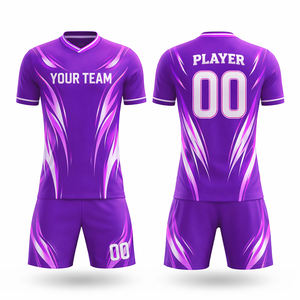 Vente flash - Ensemble de vêtements de football d'hiver respirant et antibactérien 100% polyester avec logo personnalisé et nom de l'équipe - Product Image 5