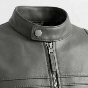 Veste de moto en cuir véritable pour homme de qualité supérieure, nouvelle arrivée, vestes de moto d'hiver, protections amovibles, personnalisables - Product Image 4