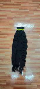 AFSEL EXPORTS Indian <b>Raw</b> Virgin Single Weft Human Hair Bundles 100G All Colors Weave Private Label Resellers Available Bulk - Product Image 2