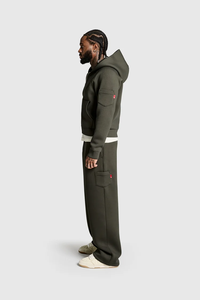 Ensemble de survêtement léger à capuche respirant pour l'été, taille US, avec logo personnalisé, couleur unie, manches longues, tenue de plage deux pièces - Product Image 3