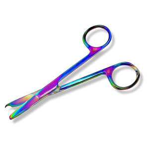Ciseaux à points de suture de qualité supérieure en acier inoxydable, instrument médical chirurgical pour l'élimination des sutures, outil réutilisable de qualité hospitalière - Product Image 6
