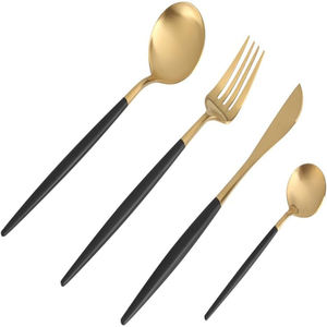 High-quality durable and elegant satin-finish flatware perfect for a modern dining setting - Product Image 5
