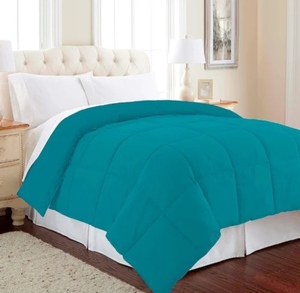 Couette King Size de Qualité Hôtelière Toutes Saisons – Offre Spéciale – Literie Douce Couleur Unie avec Matelassage Carré – Idéale pour Chambre d'Invité - Product Image 2