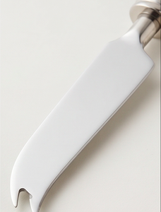 Stainless Steel <b>Cheese</b> <b>Knife</b> <b>Set</b> Of 3 With Black Leather Handles Durable Cutlery For <b>Cheese</b> Serving Use And Hotel Use - Product Image 2