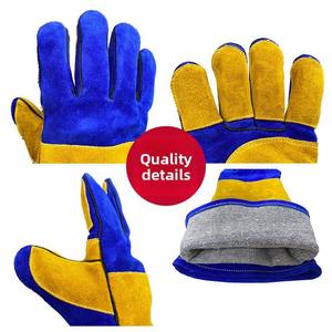 Guantes de Soldadura TIG de PU Desechables Resistentes al Calor, al Fuego y al Agua de 14 Pulgadas, Resistentes y Duraderos, la Elección del Soldador - Product Image 3