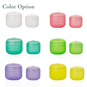 Pots cosmétiques portables en plastique pour pack d'essai de soins de la peau ou pots d'échantillons minuscules de baume à lèvres bricolage - Product Image 5