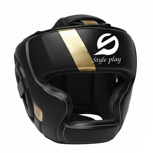 Professional Manufacturer Made Boxing <b>Training</b> <b>Head</b> Guard Custom Logo Size and Color Boxing <b>Head</b> Guard - Product Image 3