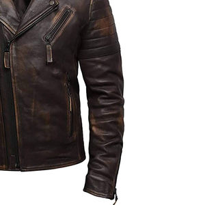 Vestes de moto de bonne qualité en gros, vêtements de motocross et de course automobile, veste de moto en polyester et cuir pour hommes - Product Image 6