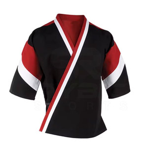 Prix bas, 100% coton, broderie personnalisée, tenue de Jiu-Jitsu brésilien pour compétition, haute résistance, coutures renforcées. - Product Image 2