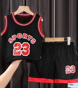 Conjunto Deportivo de Baloncesto para Hombre, Estilo Deportivo, Color Sólido, para Otoño, Ropa Deportiva para Exteriores, Elegante, sin Mangas, para Entrenamiento - Product Image 2