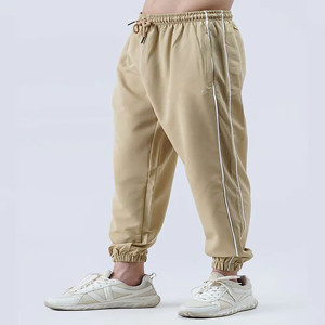 Men's Casual Jogger Pants Cotton Fleece Sweatpants Streetwear Sports Training <b>Trousers</b> <b>Elastic</b> <b>Waist</b> Custom Logo Athletic Wear - Product Image 3