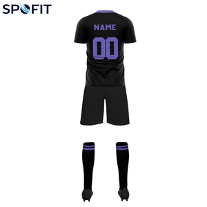 <b>Men</b>’s Soccer Jersey & Shorts Set with Unique Design Top Quality Sublimation Printing Professional Training & Match Soccer Wear - Product Image 2