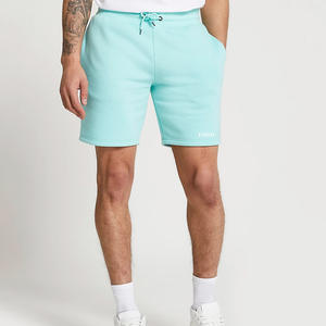 Shorts en molleton pour hommes à prix d'usine, shorts en coton, streetwear, shorts de survêtement en molleton bouclette avec impression personnalisée - Product Image 1