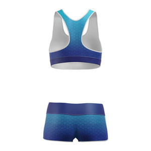 Conjunto Deportivo Ecológico para Mujer, Talla Grande, Sujetador Deportivo y Pantalones Cortos, Material Reciclado, Ropa Deportiva para Yoga, Fitness y Gimnasio - Product Image 6