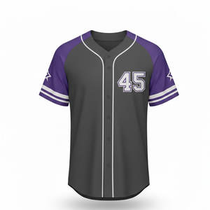 Maillot de baseball personnalisé pour homme, uniforme athlétique léger conçu pour le confort, la mobilité et des performances durables. - Product Image 1