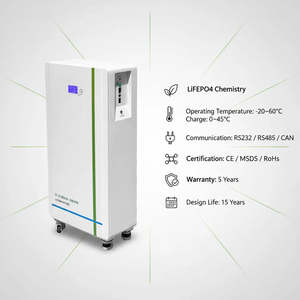 5kWh 51.2V Home Energy Storage <b>Battery</b> Cabinet LCD Screen RS485 Parallel CAN RS485 IP55 LiFePO4 ESS <b>Backup</b> Solar Storage <b>Backup</b> - Product Image 5