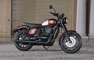 รถจักรยานยนต์ JAWA "JAWA 42" สีดำและสีแดงเลือดหมู - Product Image 3