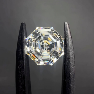 Diamante Sintético Cultivado en Laboratorio, Corte Octogonal, CVD, 1ct 2ct 3ct, Claridad VVS, Corte Excelente, para Joyería y Anillos - Product Image 6