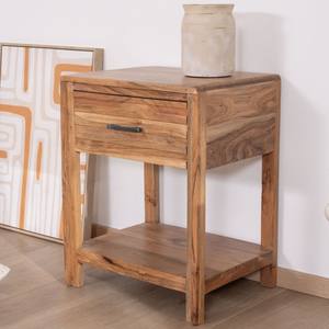 Mesita de noche o mesita auxiliar Vandana Golden Form con cajón Conoa - Product Image 2