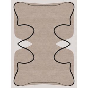 High Quality Hand Tufted Woolen Area Rug Handmade High-Low Pile Living <b>Kitchen</b> Office Prayer By INDIAN TEXTILES H/L - Product Image 5