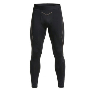 Leggings de compression pour hommes modernes, tissu hautement extensible, conçus pour l'entraînement et les performances sportives - Product Image 1