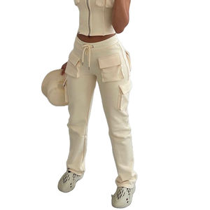 Pantalones cargo de verano para mujer, de alta calidad, hechos a medida, de secado rápido y transpirables, para venta en línea a bajo precio. - Product Image 1