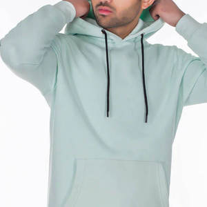 Sudadera con capucha y cremallera para hombre, 100% algodón, estilo hip hop, informal, manga regular, cuello con capucha, superventas de invierno - Product Image 4