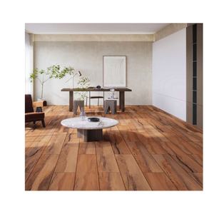 ขายตรงจากโรงงาน กระเบื้องลายไม้เคลือบเงา ขนาด 200x1200 มม. กระเบื้องกันลื่นสำหรับห้องน้ำ กระเบื้องพอร์ซเลนสำหรับห้องนั่งเล่นและห้องครัว - Product Image 1