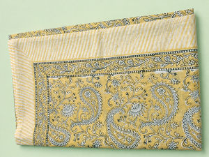Paréo de plage Paisley en coton tissé avec logo imprimé sur le devant, serviette carrée unisexe, 1 pièce pour maillot de bain - Product Image 2
