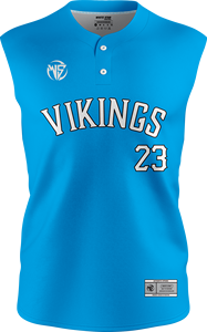 Maillot de baseball bleu personnalisable, joueur n°23, imprimé à l'écran, unisexe, adulte, manches courtes, respirant, polyester, vêtements de sport - Product Image 3