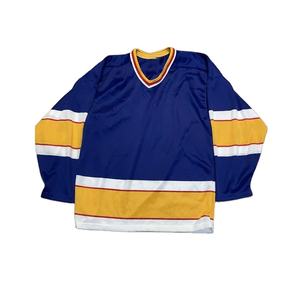 Jersey de Hockey sobre Hielo Personalizado 2025, 100% Poliéster Sublimado, Transpirable, de Secado Rápido, Ropa de Hockey sobre Hielo de Alta Calidad - Product Image 4