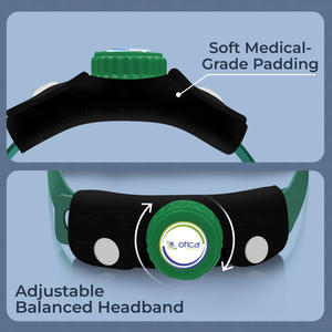 Lámpara LED Dental Inalámbrica OTICA con Brillo Ajustable, Lupa Binocular para Exámenes Quirúrgicos, Uso en Laboratorio, Certificación CE, 5800K - Product Image 4