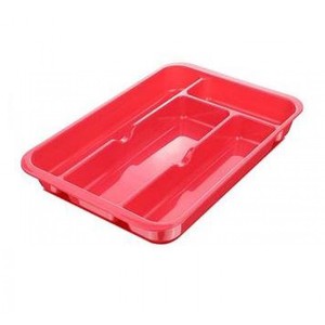 Organizzatore per organizzazione e archiviazione casa multiuso rosso Inomata - Product Image 1