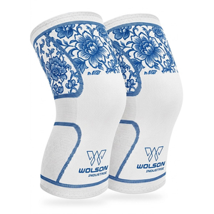 Support de poignet en néoprène de qualité supérieure avec compression et fermeture pour les squats, les soulevés de terre, la musculation et l'entraînement en salle de sport - Product Image 2