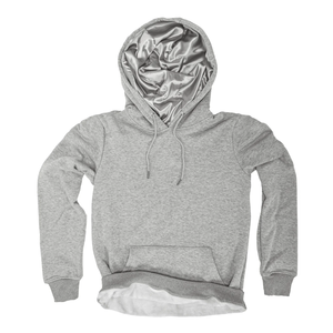 Sweat-shirt à capuche noir pour homme, coupe ample, en molleton de coton, style streetwear décontracté, avec poches, pour l'automne, motif imprimé à l'intérieur - Product Image 6