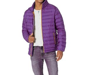 Veste matelassée décontractée unisexe personnalisée de haute qualité, en toile, avec logo personnalisé, service OEM, confortable, respirante, col montant - Product Image 4
