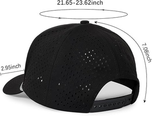 Adjustable Breathable & Waterproof Unisex Cotton <b>Baseball</b> <b>Cap</b> with Double Breasted Buckle for Sports - Product Image 3