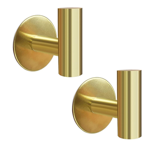 Brass Hook Hanger <b>Clothes</b> Hook for Living Room <b>Wall</b> Mounted Multifunction Hook <b>Rails</b> Brass Hook Hanger Top Prices - Product Image 1