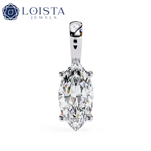 Lab Grown Diamond <b>Pendant</b> 10K 14K 18K <b>Solid</b> <b>Gold</b> CVD HPHT Pear Solitaire <b>Pendant</b> DEF VVS 0.5ct-5ct Lab Diamond IGI Certificate - Product Image 3