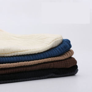 100% Cotton Custom Solid Beanie Knit Baggy <b>Hat</b> Soft Confinement Beanie Sleeping Cap Lightweight Breathable Skull Cap - Product Image 6