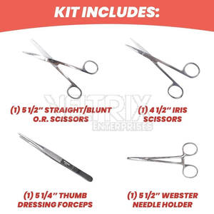 Juego de Instrumentos de Disección de Alto Rendimiento y Material Duradero, Herramientas Médicas - Product Image 5