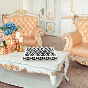 ถาดเสิร์ฟเรซิ่นลายฝังแบบดีไซน์ทันสมัยสำหรับร้านอาหารและโรงแรม ผู้ผลิตและจำหน่ายจากอินเดีย คอลเลคชั่นงานแฮนด์เมด - Product Image 5