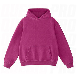 Sudadera con Capucha Extra Grande para Hombre, Estilo Vintage Lavado al Ácido, para Uso Casual o Entrenamientos Deportivos - Product Image 1