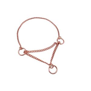 Vente en gros de produits pour animaux de compagnie Collier de chaîne de spectacle de starter de chien de serpent de formation réglable Cooper Martingale - Product Image 3