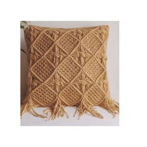Wholesale Supply Macrame Cushion <b>Cover</b> Handmade Woven <b>Pillow</b> Case Decorative Home Textile for <b>Sofa</b> Bed Bedroom - Product Image 6
